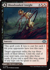 Bloodsoaked Insight // Sanguine Morass [Modern Horizons 3] | Lots Moore NSW