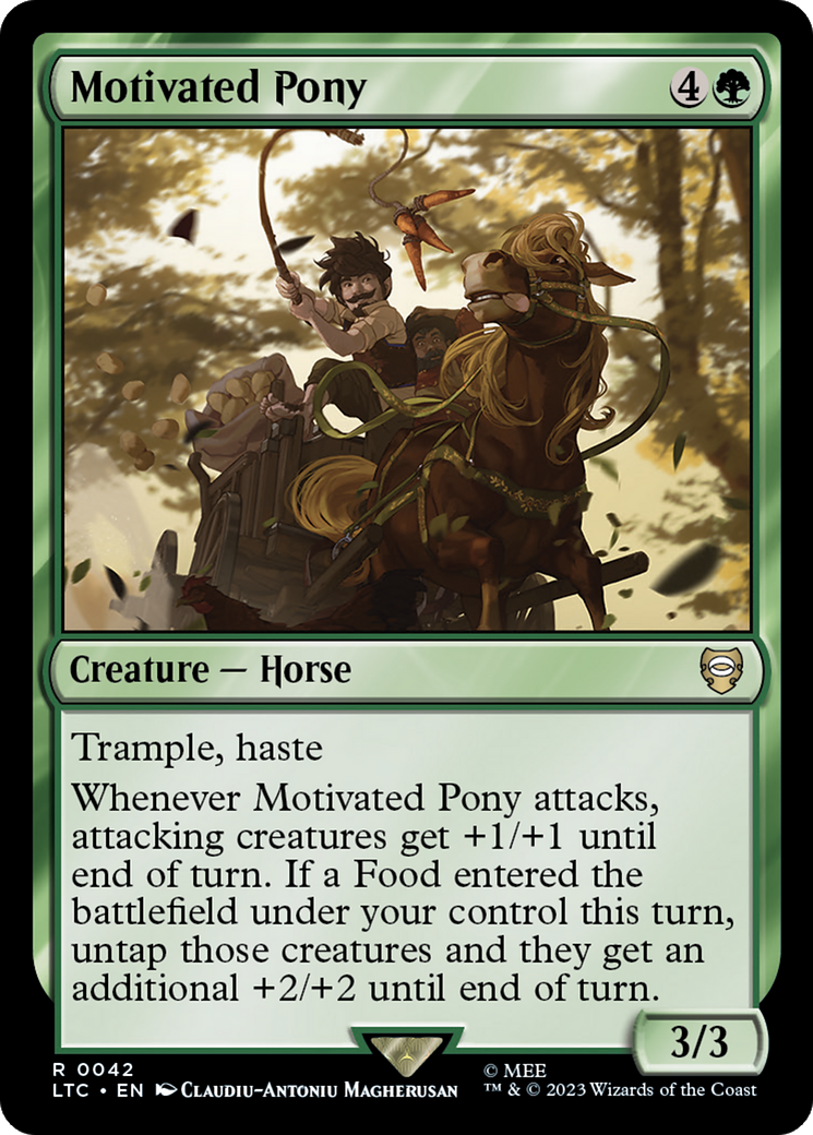 Motivated Pony [The Lord of the Rings: Tales of Middle-Earth Commander] | Lots Moore NSW