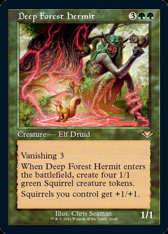 Deep Forest Hermit (Retro Foil Etched) [Modern Horizons] | Lots Moore NSW