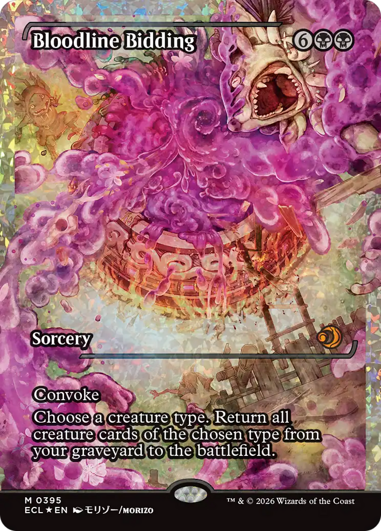 Bloodline Bidding (Showcase) (Fracture Foil) [Lorwyn Eclipsed] | Lots Moore NSW