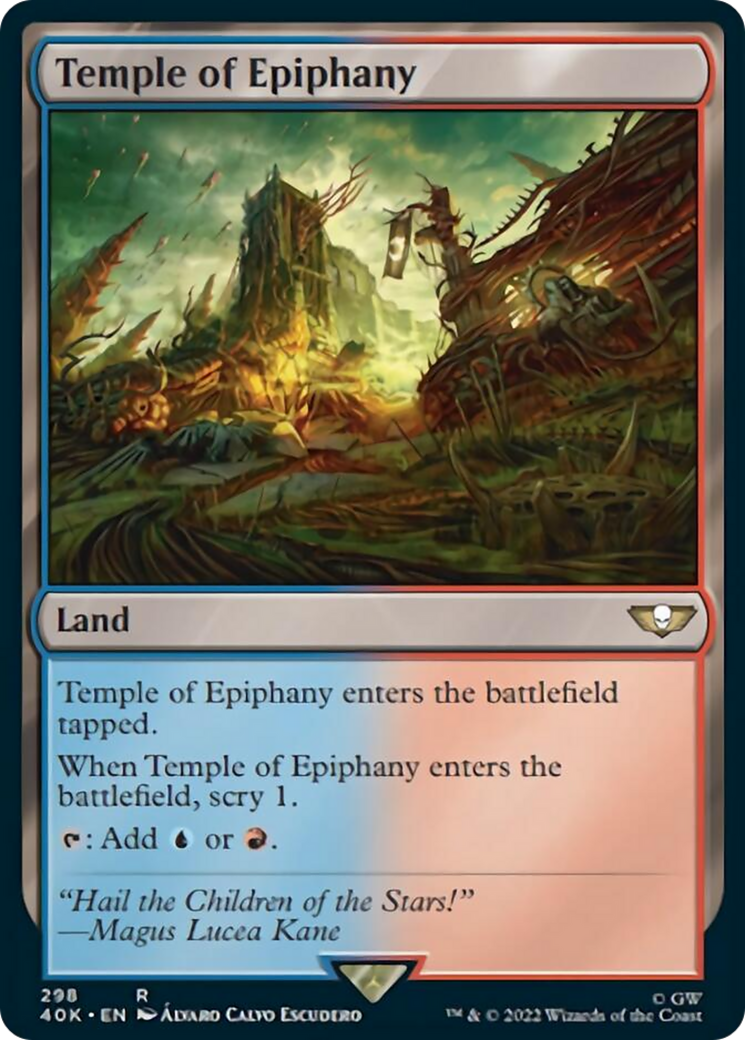 Temple of Epiphany (Surge Foil) [Warhammer 40,000] | Lots Moore NSW