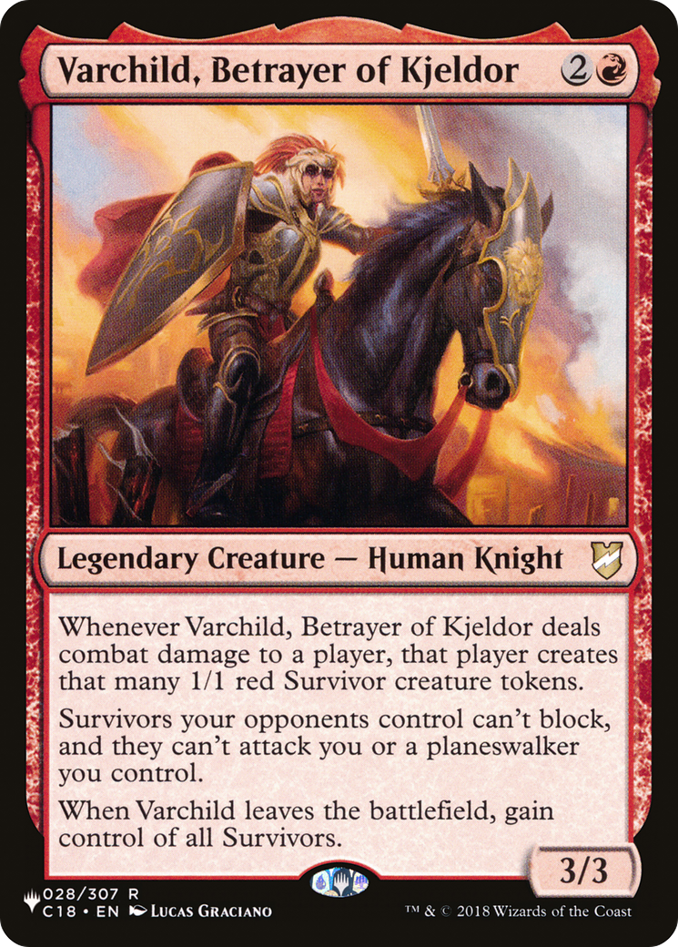 Varchild, Betrayer of Kjeldor [The List] | Lots Moore NSW