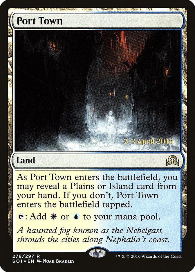 Port Town [Shadows over Innistrad Prerelease Promos] | Lots Moore NSW