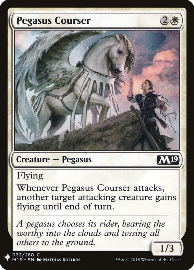 Pegasus Courser [Mystery Booster] | Lots Moore NSW