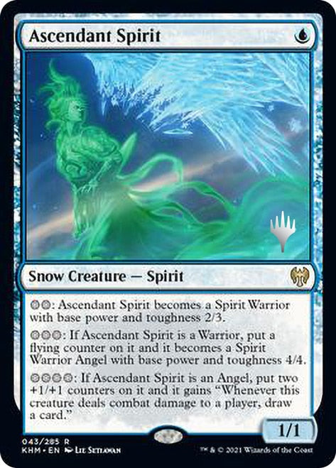 Ascendant Spirit (Promo Pack) [Kaldheim Promos] | Lots Moore NSW