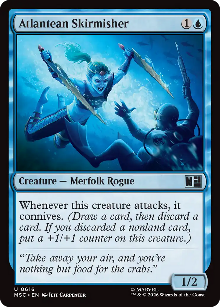 Atlantean Skirmisher [Marvel Super Heroes Commander] | Lots Moore NSW