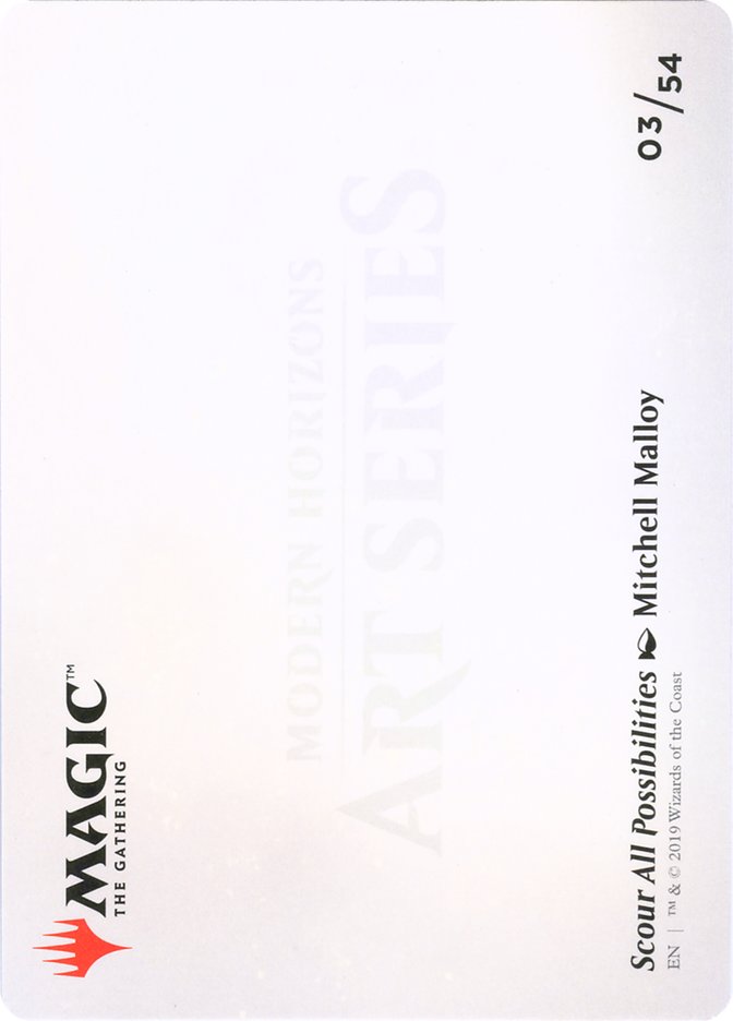 Scour All Possibilities // Scour All Possibilities [Modern Horizons Art Series] | Lots Moore NSW
