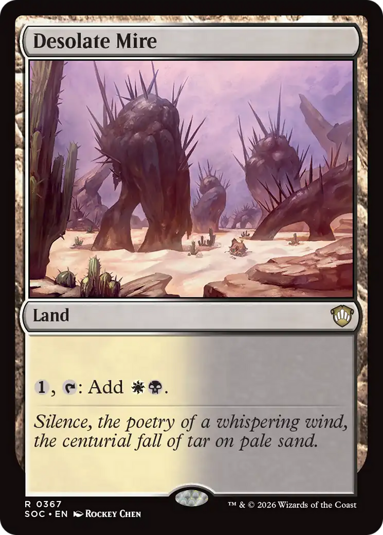 Desolate Mire [Secrets of Strixhaven Commander] | Lots Moore NSW