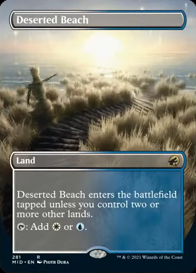 Deserted Beach (Borderless Alternate Art) [Innistrad: Midnight Hunt] | Lots Moore NSW