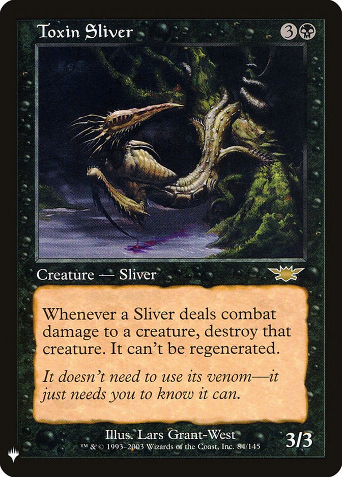 Toxin Sliver [Mystery Booster] | Lots Moore NSW