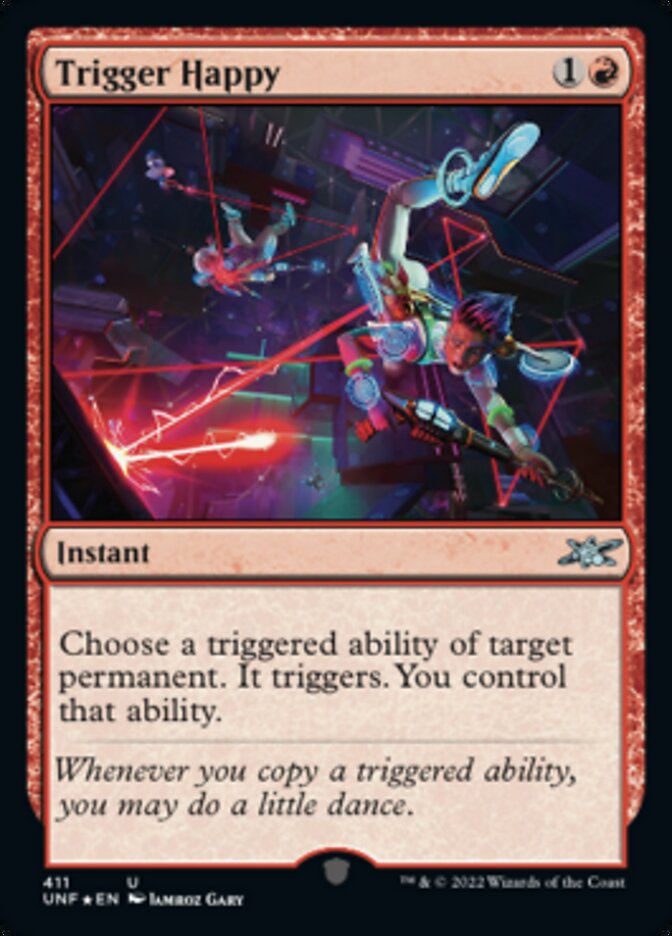 Trigger Happy (Galaxy Foil) [Unfinity] | Lots Moore NSW