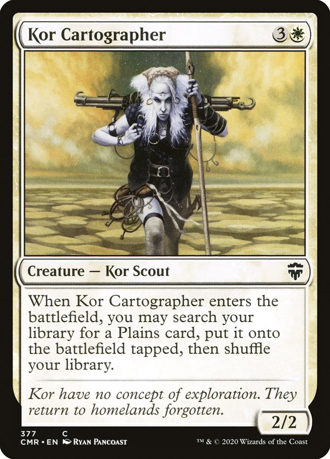 Kor Cartographer (377) [Commander Legends] | Lots Moore NSW