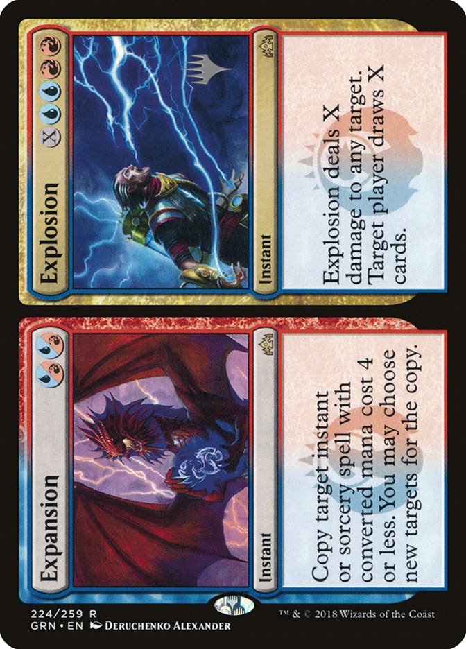 Expansion // Explosion (Promo Pack) [Guilds of Ravnica Promos] | Lots Moore NSW