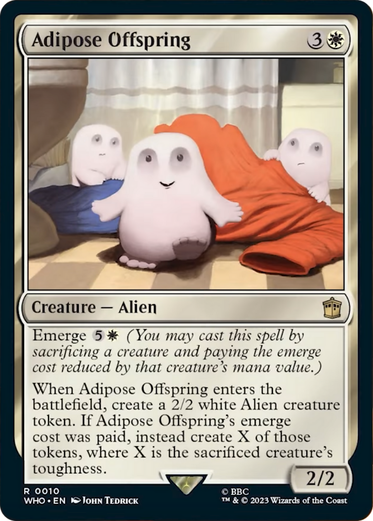 Adipose Offspring [Doctor Who] | Lots Moore NSW