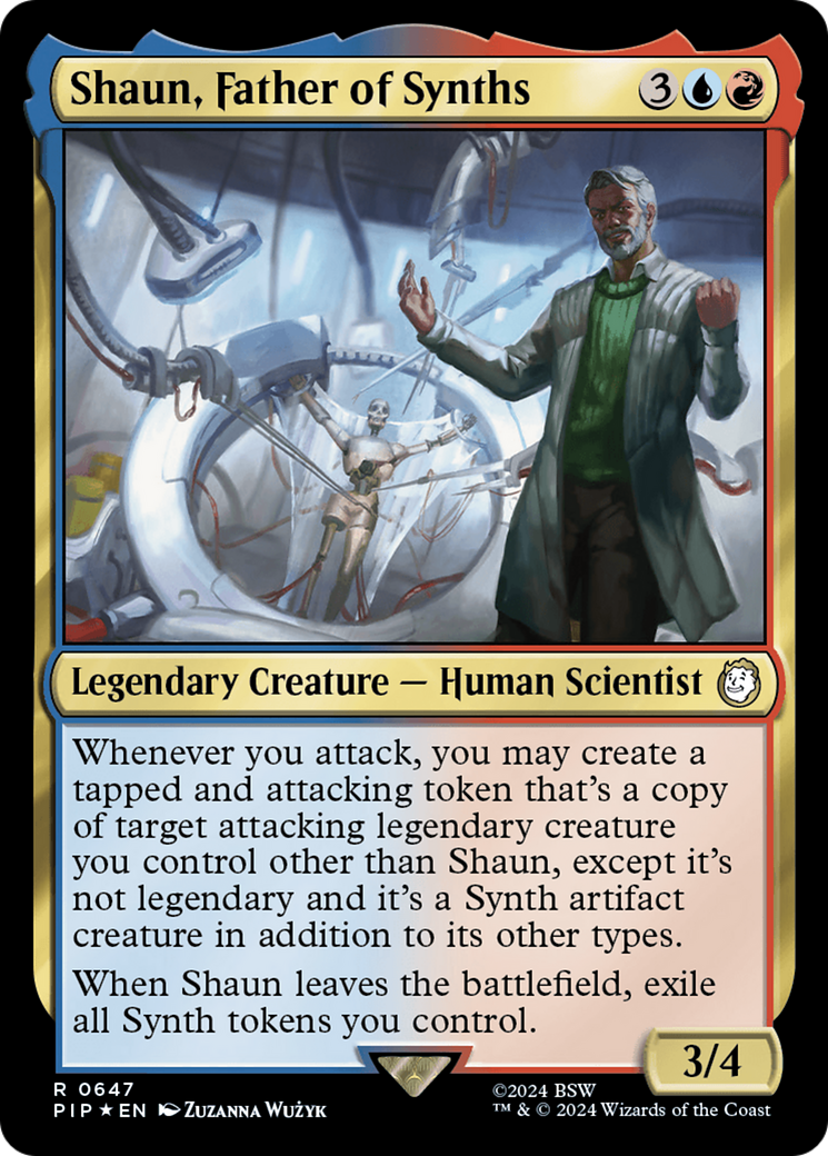 Shaun, Father of Synths (Surge Foil) [Fallout] | Lots Moore NSW