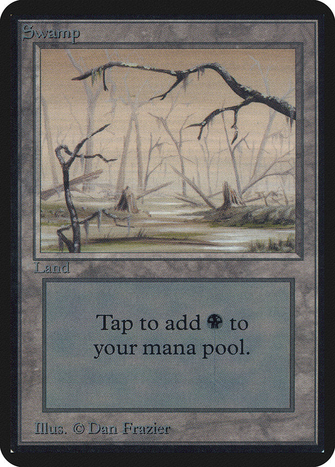 Swamp (291) [Alpha Edition] | Lots Moore NSW