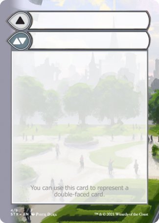 Helper Card (4/9) [Strixhaven: School of Mages Tokens] | Lots Moore NSW