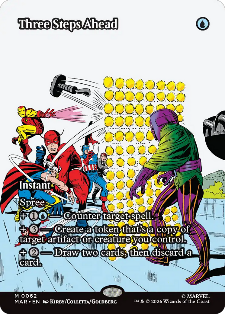Three Steps Ahead (Borderless) [Marvel Universe: Eternal-Legal] | Lots Moore NSW