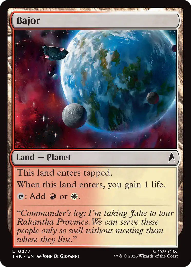 Bajor [Star Trek] | Lots Moore NSW