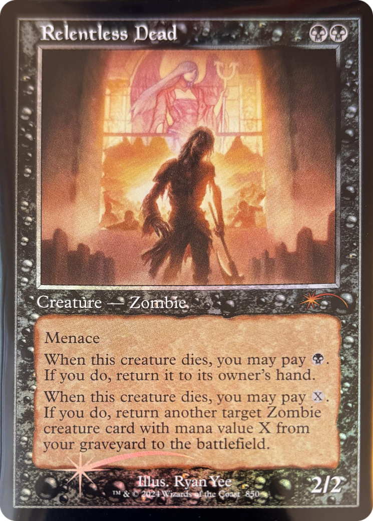 Relentless Dead (Retro Frame) [Secret Lair Drop Series] | Lots Moore NSW