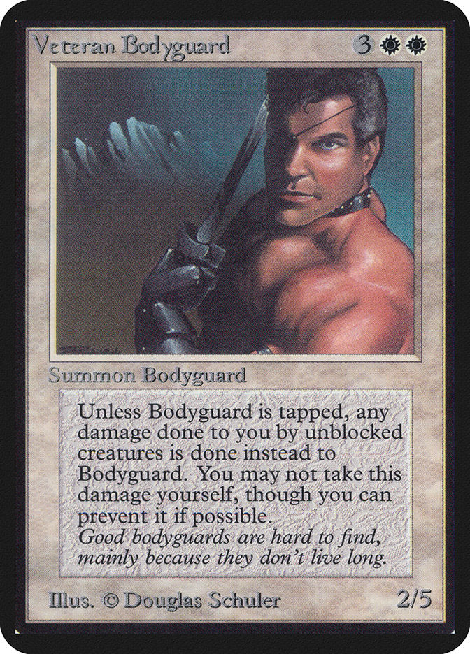 Veteran Bodyguard [Alpha Edition] | Lots Moore NSW