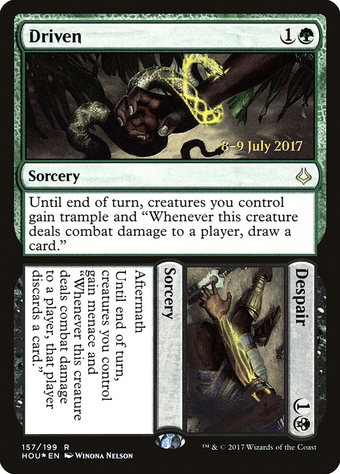 Driven // Despair [Hour of Devastation Prerelease Promos] | Lots Moore NSW