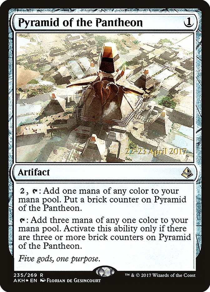 Pyramid of the Pantheon [Amonkhet Prerelease Promos] | Lots Moore NSW