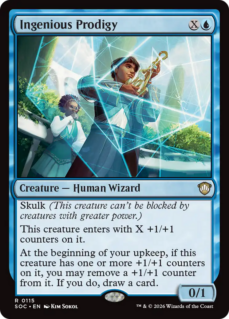 Ingenious Prodigy [Secrets of Strixhaven Commander] | Lots Moore NSW