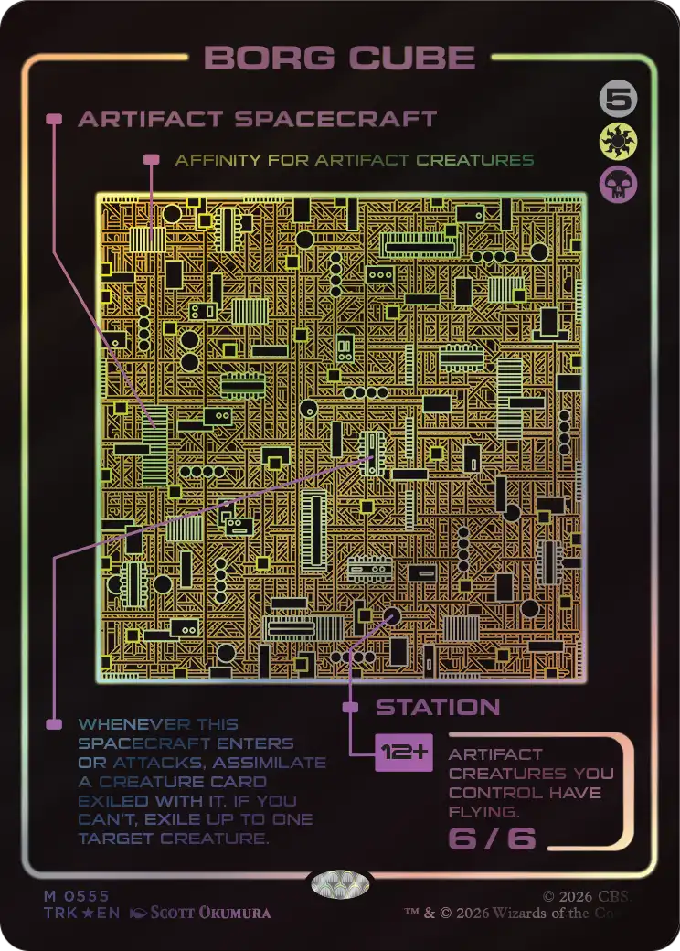Borg Cube (Showcase) [Star Trek] | Lots Moore NSW