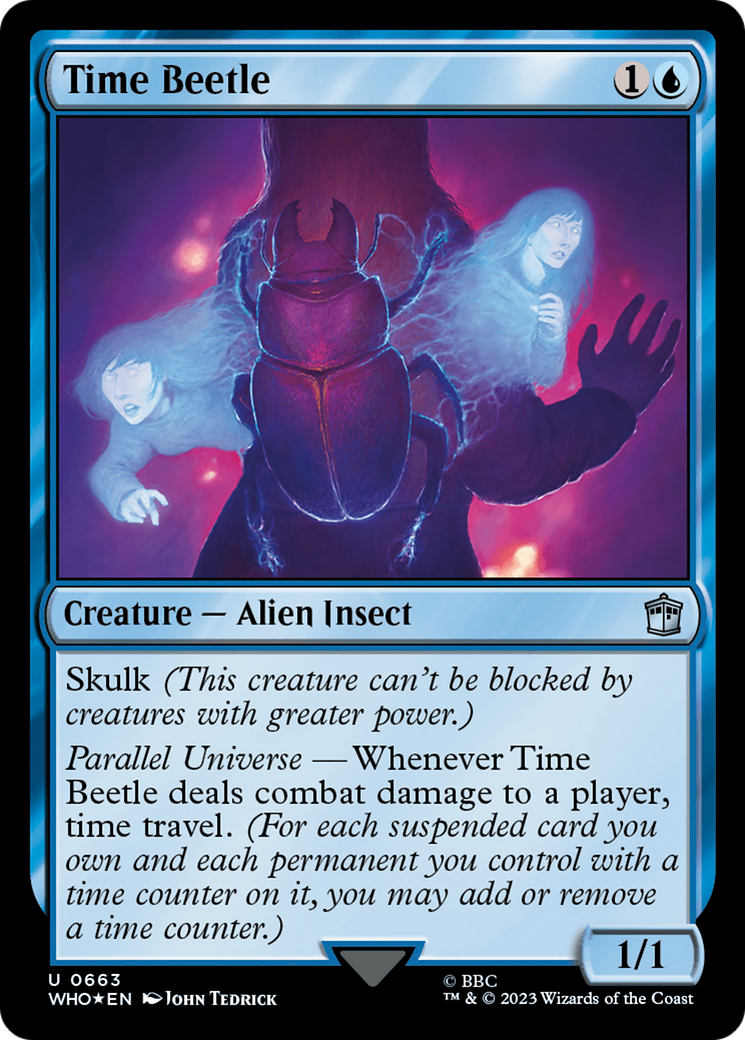 Time Beetle (Surge Foil) [Doctor Who] | Lots Moore NSW