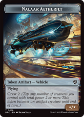 Construct // Nalaar Aetherjet Double-Sided Token [Aetherdrift Tokens] | Lots Moore NSW