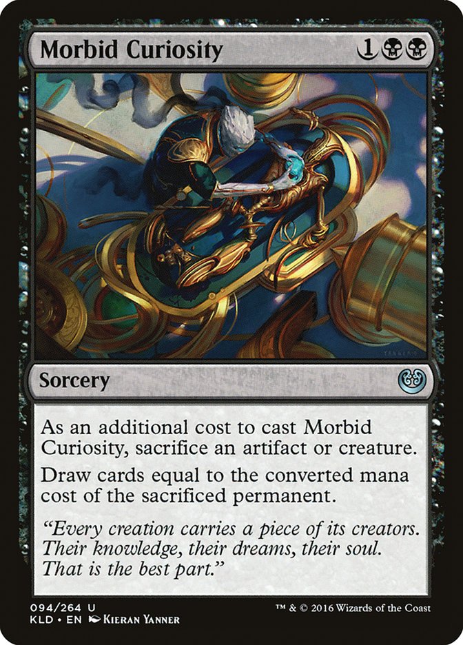 Morbid Curiosity [Kaladesh] | Lots Moore NSW