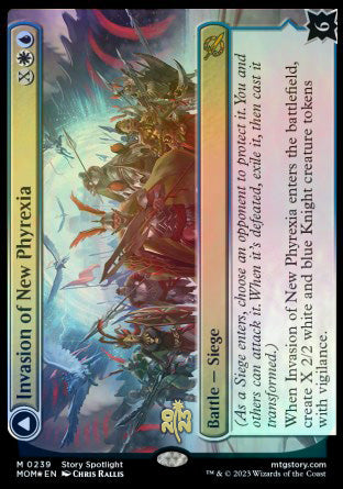 Invasion of New Phyrexia // Teferi Akosa of Zhalfir [March of the Machine Prerelease Promos] | Lots Moore NSW