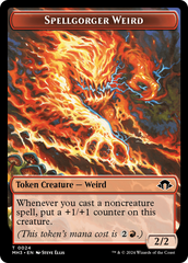 Eldrazi Spawn // Spellgorger Weird Double-Sided Token [Modern Horizons 3 Tokens] | Lots Moore NSW