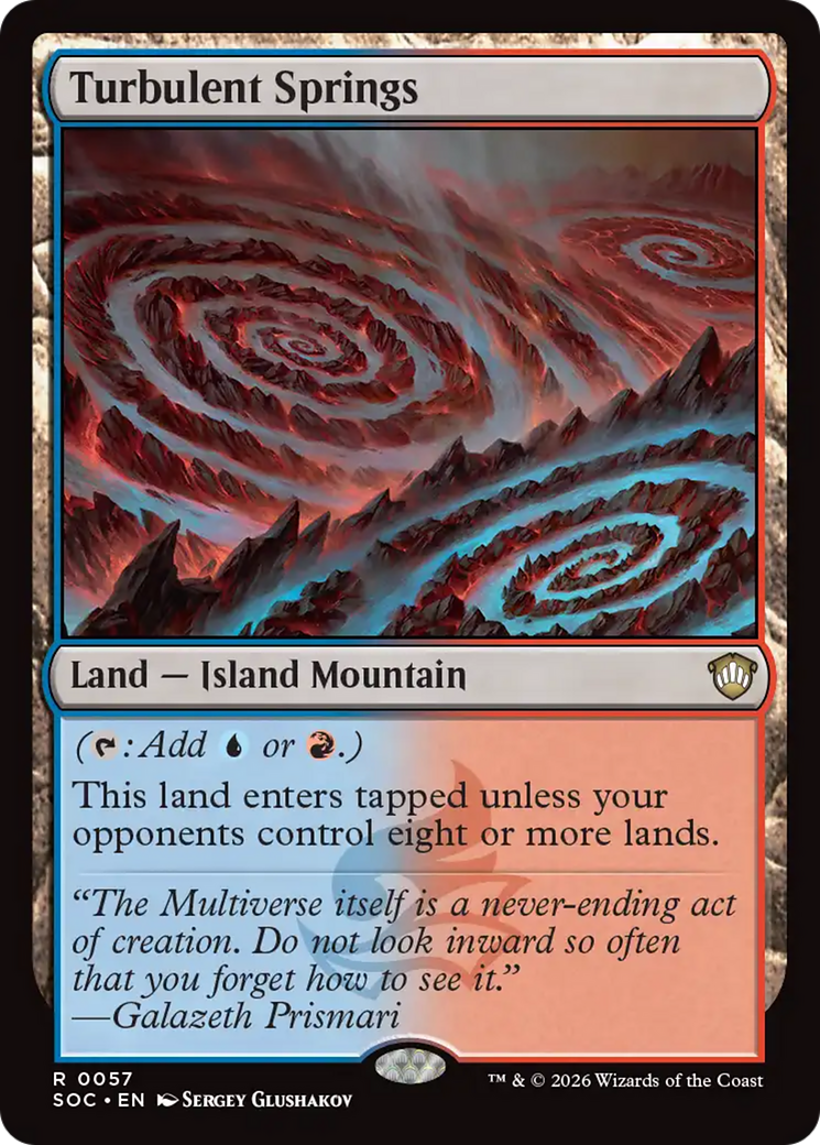 Turbulent Springs [Secrets of Strixhaven Commander] | Lots Moore NSW
