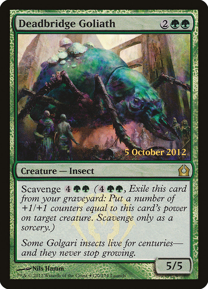 Deadbridge Goliath [Return to Ravnica Prerelease Promos] | Lots Moore NSW