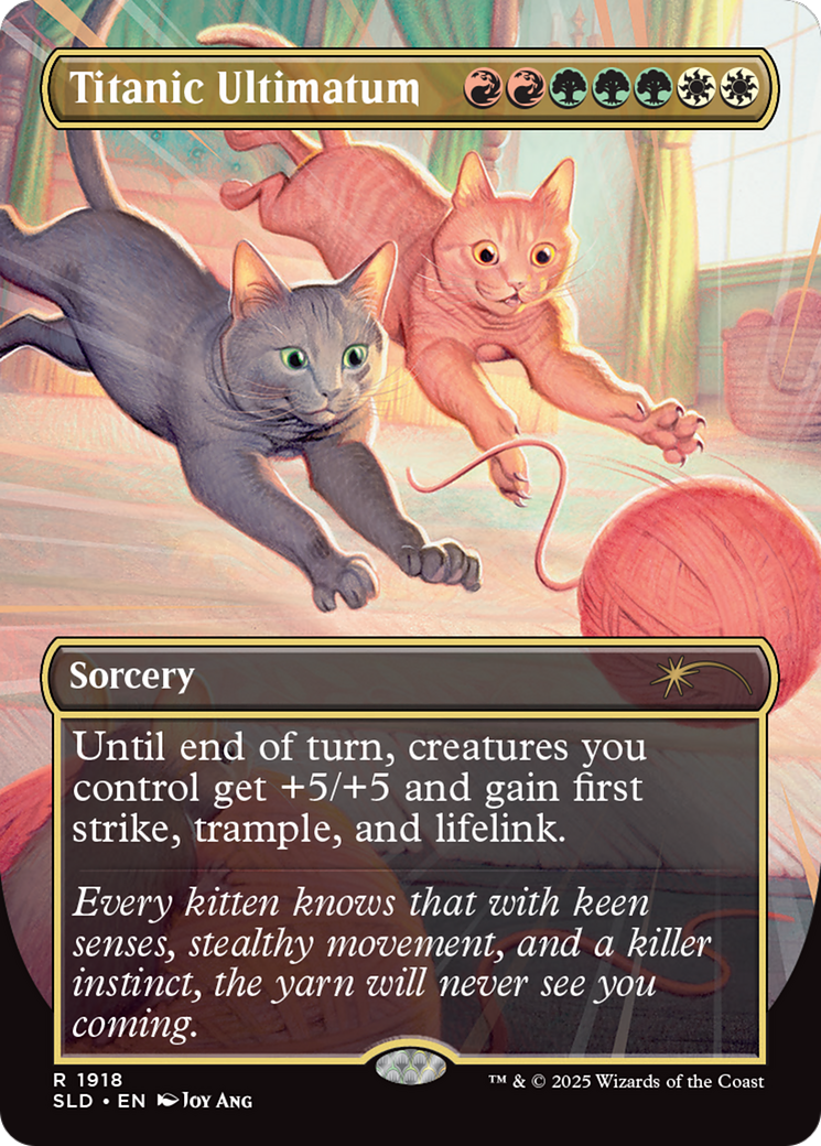 Titanic Ultimatum (1918) (Rainbow Foil) [Secret Lair Drop Series] | Lots Moore NSW