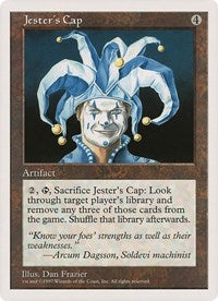 Jester's Cap (Oversized) [Oversize Cards] | Lots Moore NSW