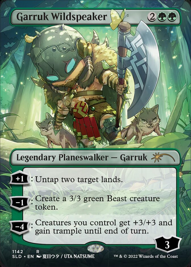 Garruk Wildspeaker (Borderless) [Secret Lair Drop Series] | Lots Moore NSW