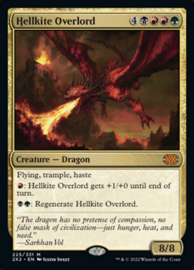 Hellkite Overlord [Double Masters 2022] | Lots Moore NSW