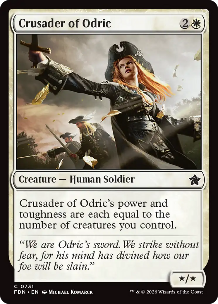 Crusader of Odric (0731) [Foundations] | Lots Moore NSW