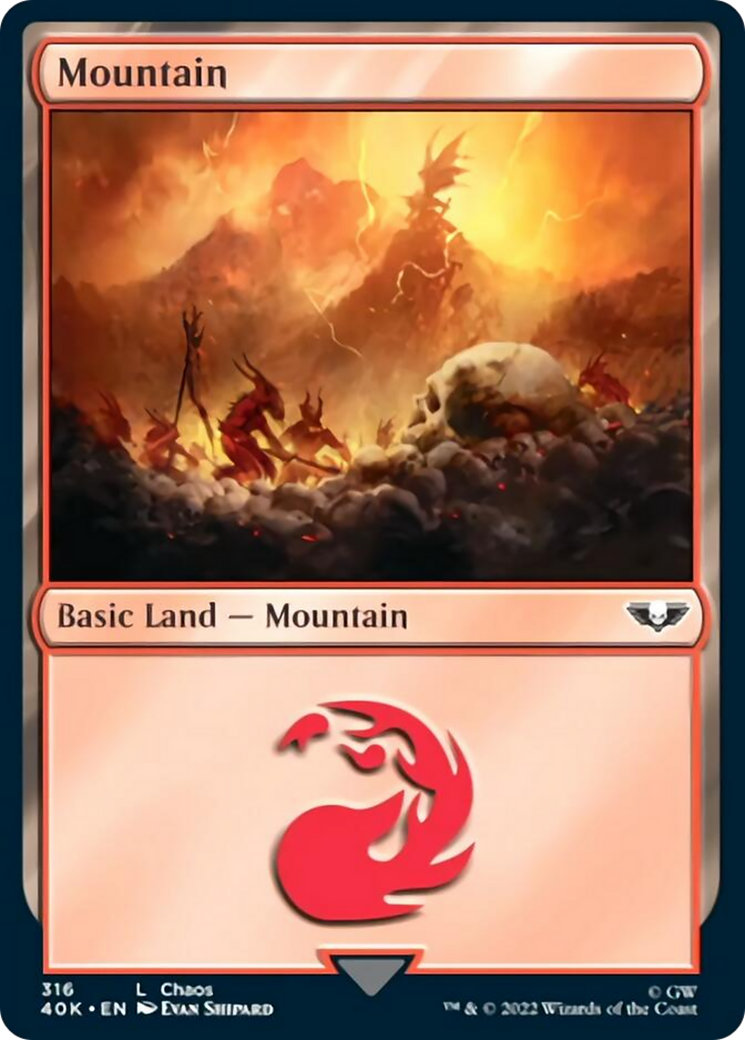 Mountain (316) [Warhammer 40,000] | Lots Moore NSW