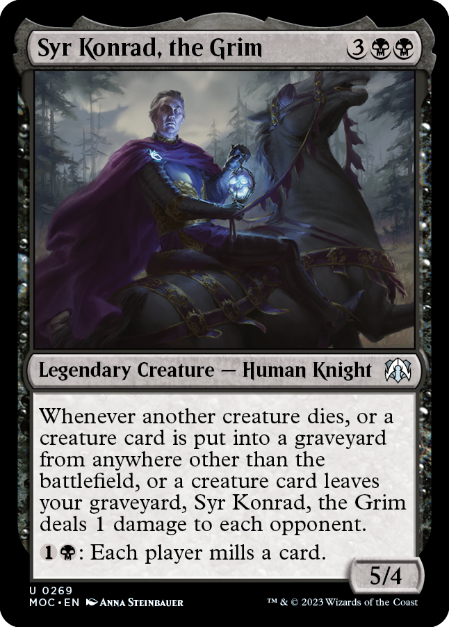 Syr Konrad, the Grim [March of the Machine Commander] | Lots Moore NSW