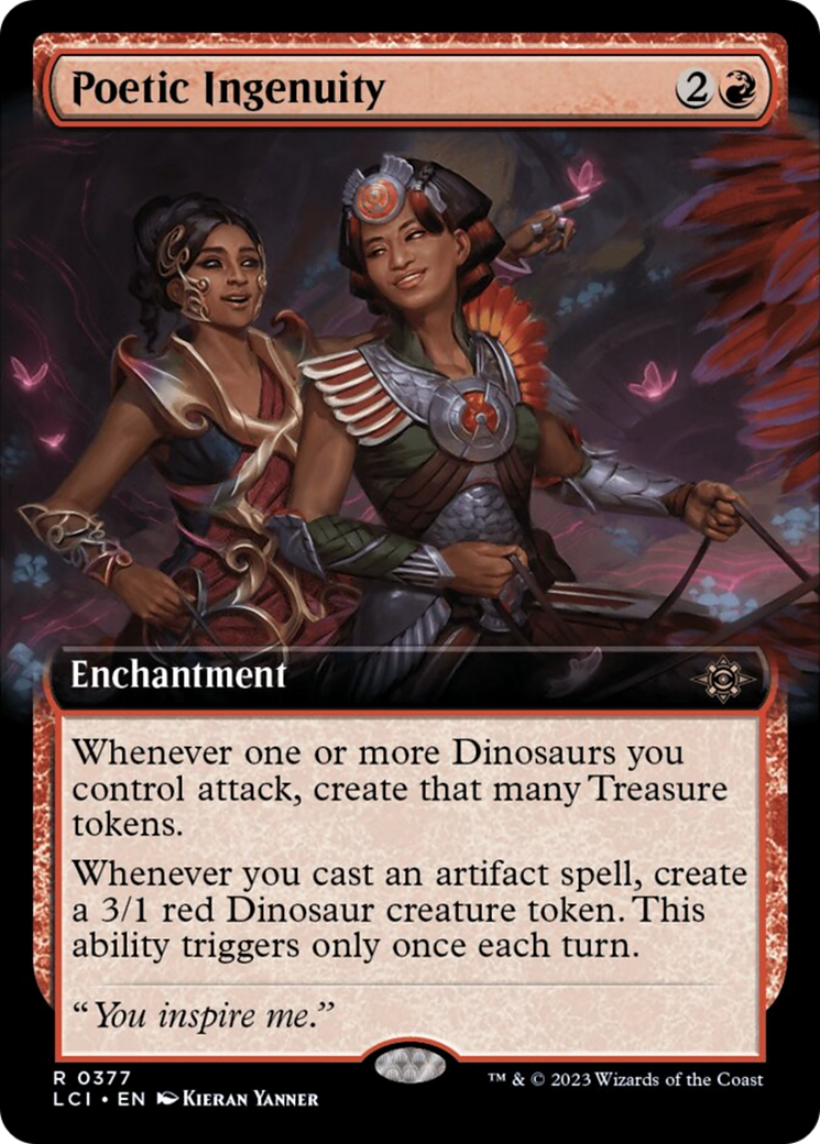 Poetic Ingenuity (Extended Art) [The Lost Caverns of Ixalan] | Lots Moore NSW