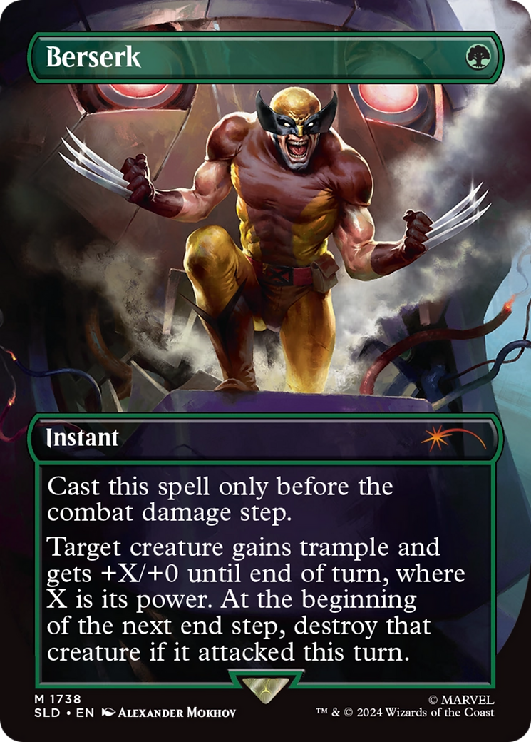 Berserk (1738) (Rainbow Foil) [Secret Lair Drop Series] | Lots Moore NSW