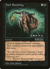Dark Banishing (Oversized) [Oversize Cards] | Lots Moore NSW