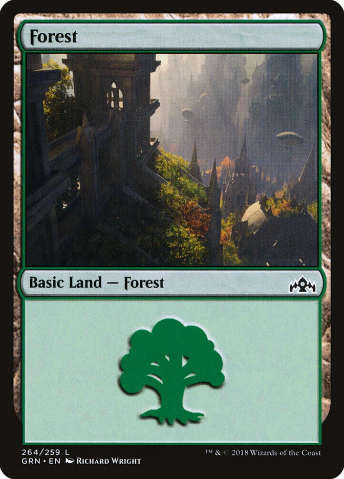 Forest (264) [Guilds of Ravnica] | Lots Moore NSW