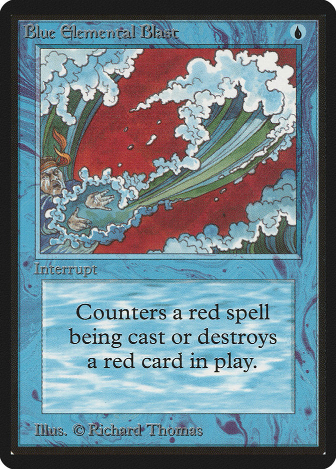 Blue Elemental Blast [Beta Edition] | Lots Moore NSW