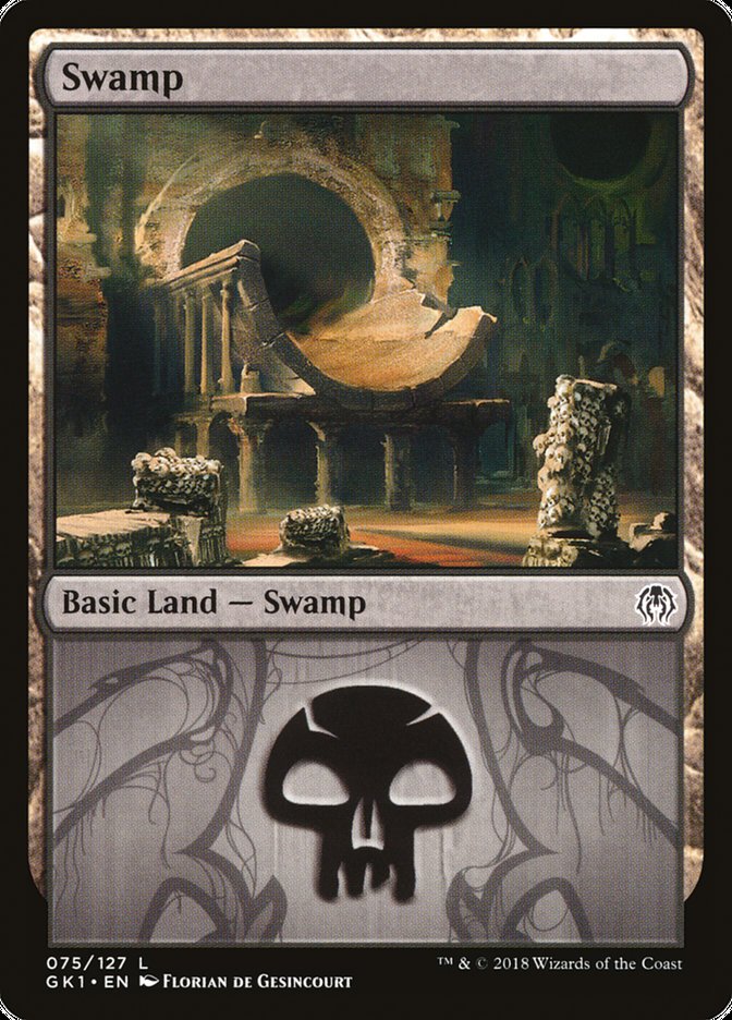 Swamp (75) [Guilds of Ravnica Guild Kit] | Lots Moore NSW