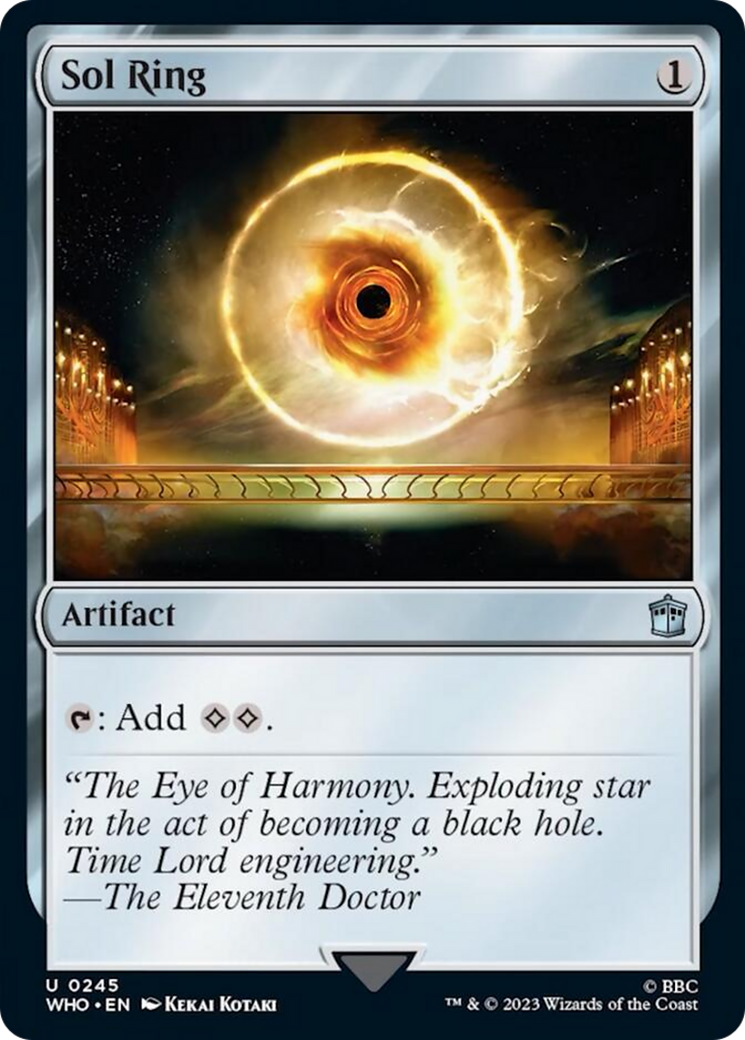 Sol Ring [Doctor Who] | Lots Moore NSW
